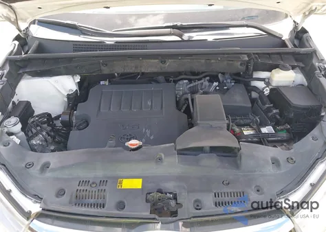 2015 Toyota Highlander Xle V6 from USA, damaged, VIN 5TDKKRFH5FS112125